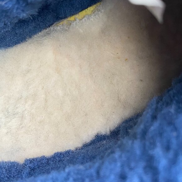 UGG Women's Kristin Sheepskin Wedge Slip-on Bootie Blue Size 12 -1012497 - Picture 4 of 12